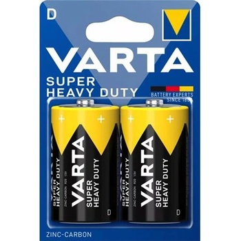 VARTA Батерия, D Голиат, 2 бр. , полутрайни, VARTA „Super Heavy Duty (2020101412)