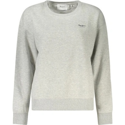 Pepe Jeans Sportovní dámská mikina bez zipu Grey