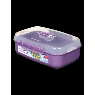Sistema Box do mikrovlnky Rectangle Microwave 1,25l fialová – Zboží Dáma