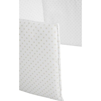 Image 1 of My Baby Mattress Обиколник за легло My Baby Mattress - Beige Stars, 60 x 120 cm (56000-09)