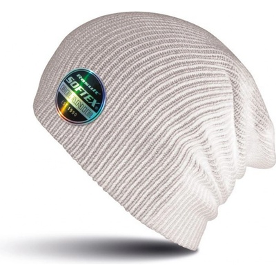 Result Headwear zimní čepice Softex Beanie bílá