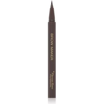 Pierre René Professional Brow Maker прецизен молив за вежди цвят Dark Brown 0, 74 гр