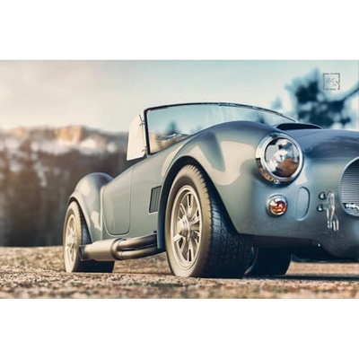 Ceduľa AC Shelby Cobra