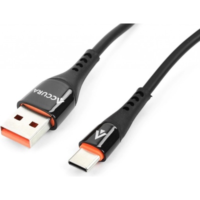 Accura ACC2287 USB-A - USB-C, 2m, černý
