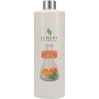Schupp Масажна емулсия Портокал, босилек - 500 мл + дозатор