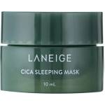 Laneige Cica Sleeping Mask MINI - Регенерираща нощна маска за лице MINI - 10мл