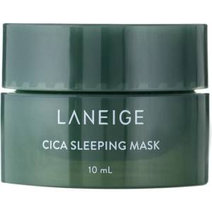 Laneige Cica Sleeping Mask MINI - Регенерираща нощна маска за лице MINI - 10мл