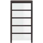 Black Red White Скрин с пет чекмеджета kaspian kom5s венге / бял гланц