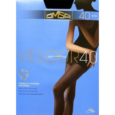Omsa Velour 40 DEN černá