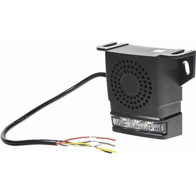 Signalizace couvání 10-80V, 92-107dB, ECE R10, se stroboskopem
