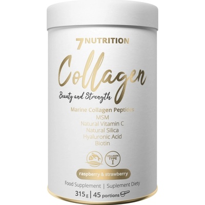 7Nutrition Marine collagen s MSM třešeň 315 g