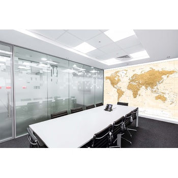 DIMEX ART Самозалепваща се флизелинова фототапета карта на света 375 x 250 см