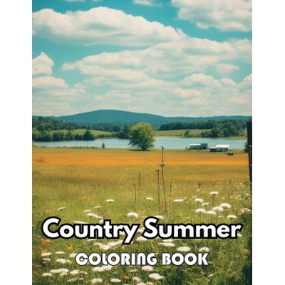 Country Summer Coloring Book