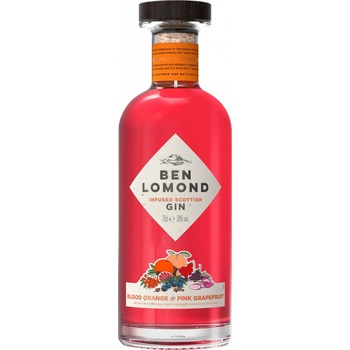 Ben Lomond Blood Orange & Pink Grapefruit Gin 38% 0,7 l (čistá fľaša)