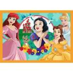 Trefl Puzzle - 4 in 1 Fairytale Stories - Disney Princess Trefl 34651