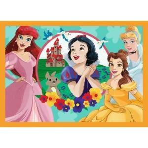 Trefl Puzzle - 4 in 1 Fairytale Stories - Disney Princess Trefl 34651