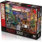 KS Games Авторски Пъзел от 3000 части - Залез в Сан Франциско (120х85)