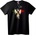 NOONEBRAND Тениска Мексикански орел флаг - 2XL, Black