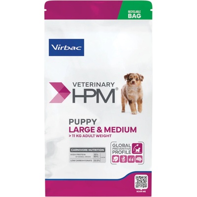 Virbac Veterinary HPM Baby Dog Large & Medium 12 kg
