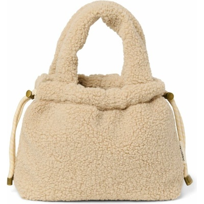 Studio Noos Dětská taštička se stahovací stuhou Teddy Ecru – Zboží Dáma