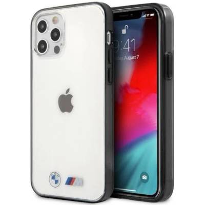 BMW Калъф BMW BMHCP12LMBTOK Sandblast, за Apple iPhone 12 Pro Max, прозрачен (BMW000388)