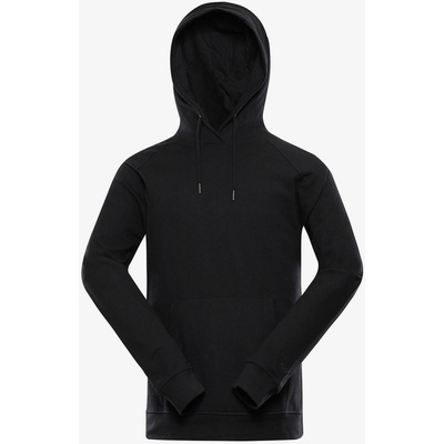 NAX Черна мъжка основна блуза с качулка NAX Geoc NAX | Cheren | МЪЖЕ | M