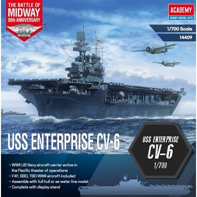 Academy Самолетоносач USS Enterprise CV-6 (14409)