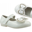 Topánky pre dievčatko lakové baleríny dievčenské poltopánky na suchý zips