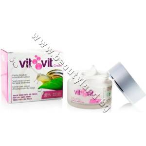 Diet Esthetic Дневен крем Diet Esthetic Snail Mucus Face Cream, p/n DE-50743 - Крем за лице с екстракт от охлюв, 100% натурална (DE-50743)