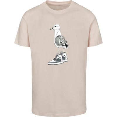 Mister Tee Тениска Seagull Sneakers Tee pink marshmallow XXLUB-MT1926-02042 - Черен, размер 3XL