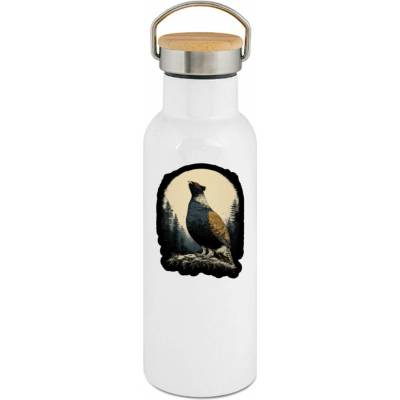 123TRIKO termoska Tetřev hlušec, linoryt 500 ml