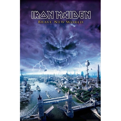 Plagát, Obraz - Iron Maiden - Brave New World, 61 × 91.5 cm