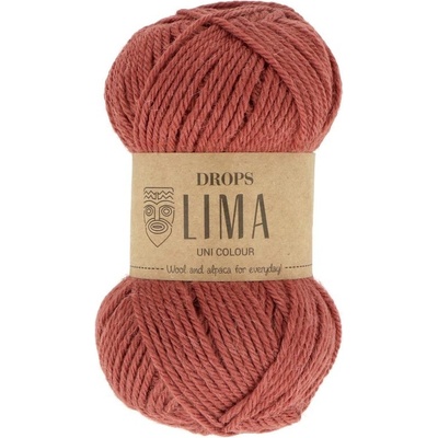 Drops Lima Uni Colour 9021 staroružová