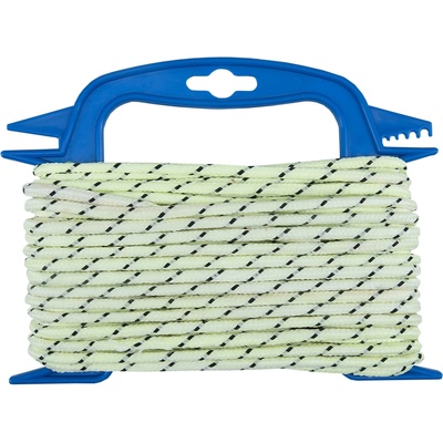 CONNEX PP Lano pletené 16-pramenné, 4 mm × 20 m, zelené fluorescentné DY2701856