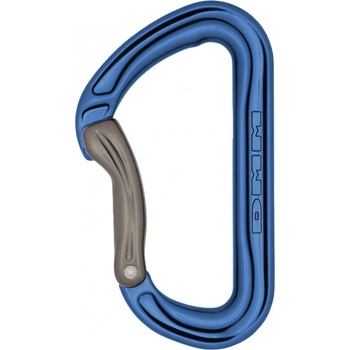 DMM Карабинер с щифт Dmm Shadow Bent Gate Snapgate carabiner - Blue / Titanium - размер Single (321-0255-0112)