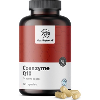 HealthyWorld Коензим Q10 200 mg - 120 капсули