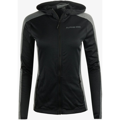 Alpine Pro Черен дамски спортен суитшърт ALPINE PRO Seleda ALPINE PRO | Cheren | ЖЕНИ | L
