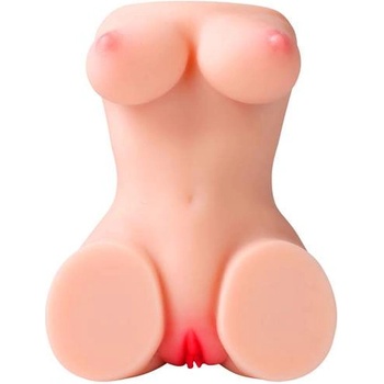 Mistress Вибриращ мъжки мастурбатор от кибер кожа - мини торс "RENATA PUSSY" 25 x 17 см