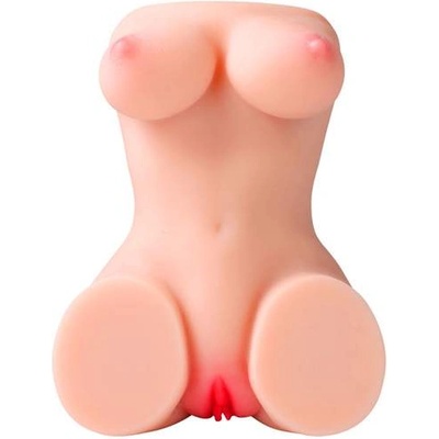 Mistress Вибриращ мъжки мастурбатор от кибер кожа - мини торс "RENATA PUSSY" 25 x 17 см