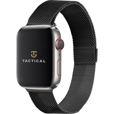 Tactical Метална магнитна верижка Tactical Loop Apple Watch 1/2/3/4/5/6/7/8/SE 42/44/45mm Черна (8596311069321)