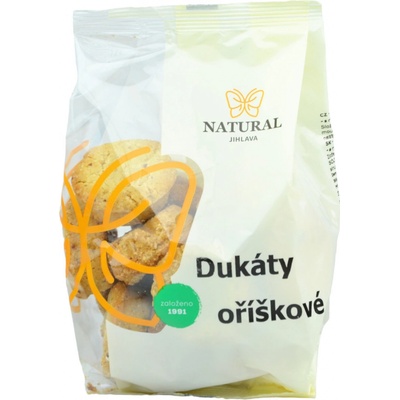 NATURAL Dukáty ovesné oříškové sušenky 200 g