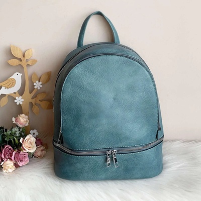 Синя Чанта Раница - Модел 6172