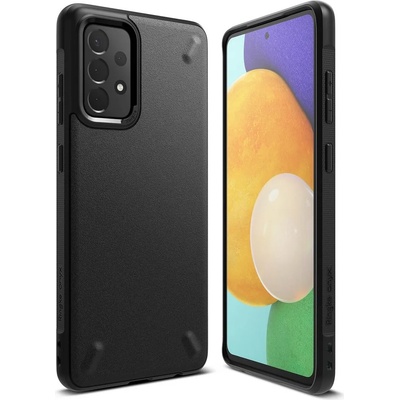 Ringke Противоударен Силиконов Калъф за Samsung A72, Ringke Onyx Case, Черен (8809785453870)