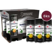 Sanpellegrino Chinotto v plechovce 6 x 330 ml