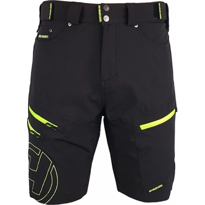 Haven krátké pánské Navaho Shorty s vložkou černo/zelené