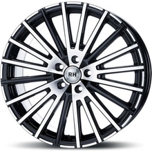 RH Wm Flowforming 8X18 5X108 ET35 black polished