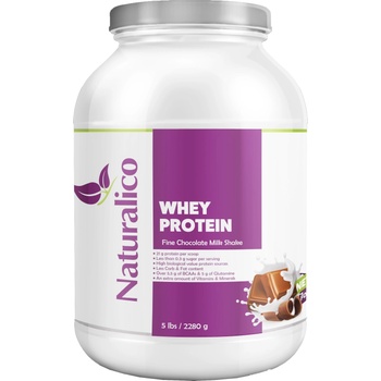 Naturalico Whey Protein, шоколадов млечен шейк, 2280 g, Naturalico