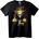 NOONEBRAND Тениска Черепът крал - 3XL, Black