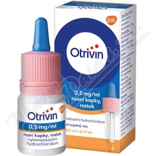 OTRIVIN NAS 0,5MG/ML NAS GTT SOL 1X10ML