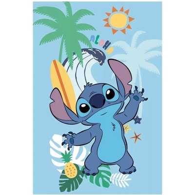 Javoli Dětská fleecová deka Lilo & Stitch motiv Aloha